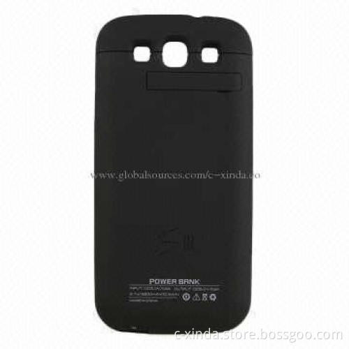 Power Bank Cases for Samsung SIII 9300/S3, with 1,700mAh Battery Capacity and Ultra-slim Dimensions